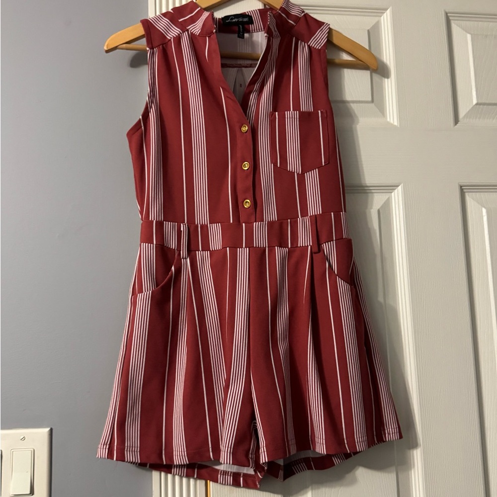 Striped Romper